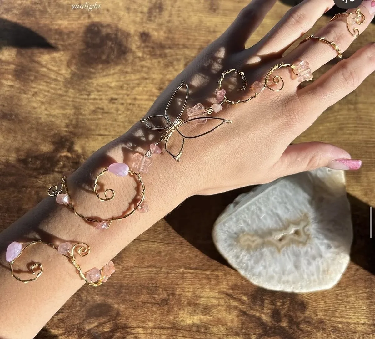 Sunlight Gold Hand Set
